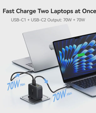 Baseus 140W GaN Snellader - Krachtige PD USB-C Oplader voor Laptop, Tablet & Smartphone