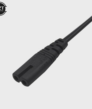 0.6M EU Stroomkabel met C7 Connector (Figure-of-Eight) - Voeding voor Laptop, Desktop, Radio, Xbox