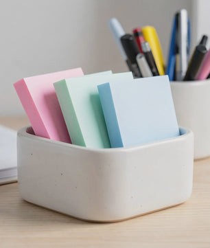Set van 12 Kleurrijke Plaknotities - Zelfklevende Memo Blocjes voor Kantoor & School