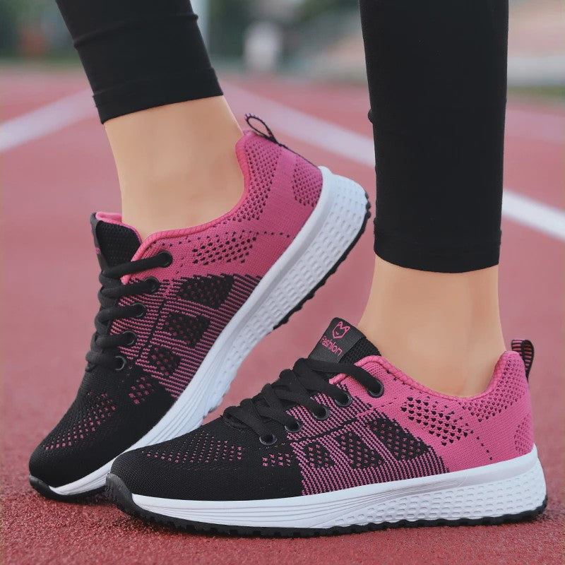 Dames Sportschoenen Platform Sneakers - Ademend Mesh voor Lente/Zomer