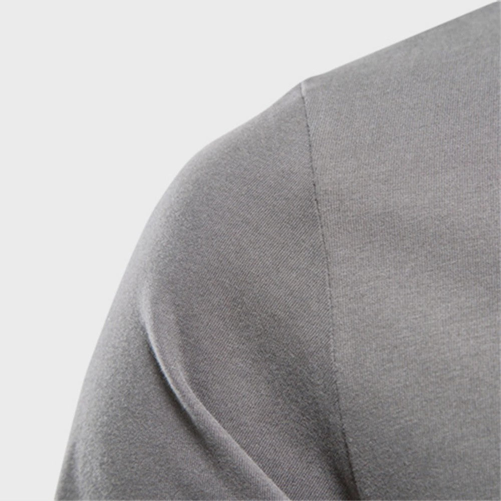 Heren Longsleeve T-shirt van 100% Katoen - Klassiek, Effen en Casual voor Lente