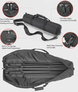 Universele Padded Draagtas voor Camera Statieven, Monopods en Lichtapparatuur