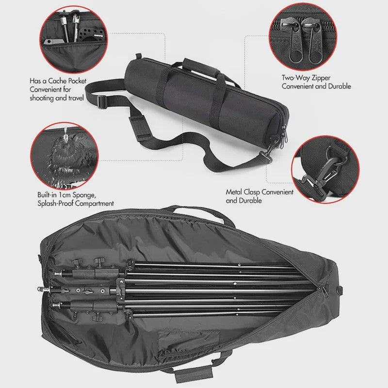Universele Padded Draagtas voor Camera Statieven, Monopods en Lichtapparatuur