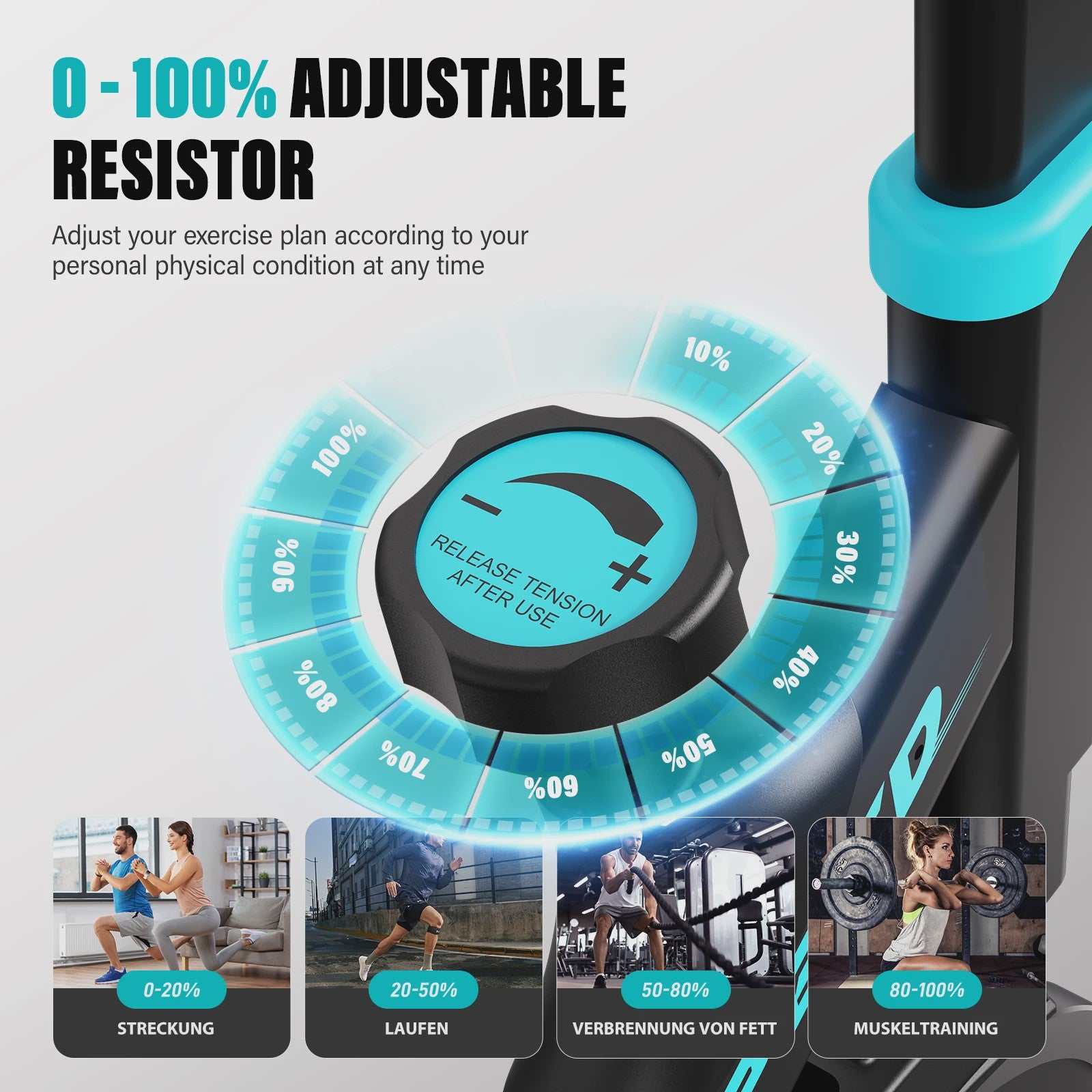 Indoor Spinning Fiets met App Connectie & LCD Display - Ultra Stil & Verstelbare Weerstand