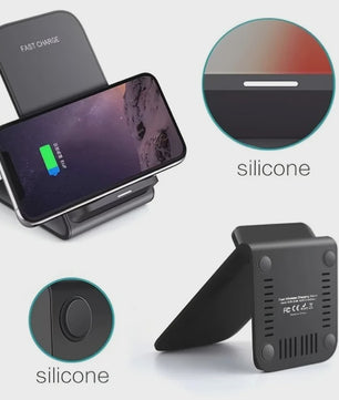Universele Fast Wireless Charging Stand voor Smartphones