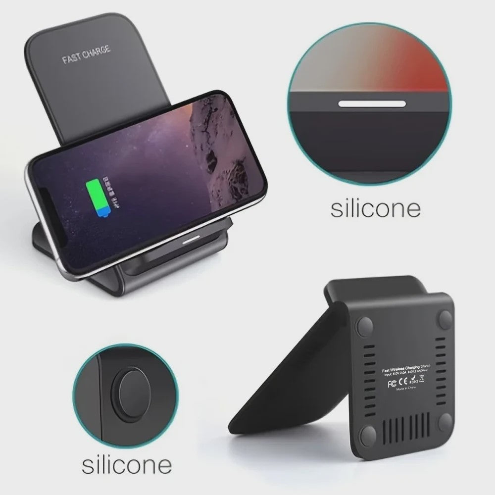 Universele Fast Wireless Charging Stand voor Smartphones