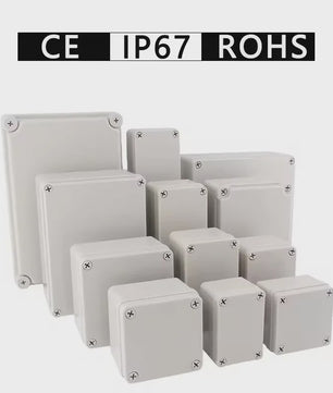 Waterdichte Kunststof Projectbehuizing IP66 - Robuuste Elektronica Behuizing voor Buiten