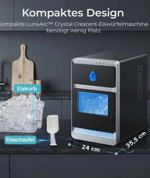 Automatische IJsmachine aanrecht - Crescent Vormige IJsblokjes - Snel & Efficiënt