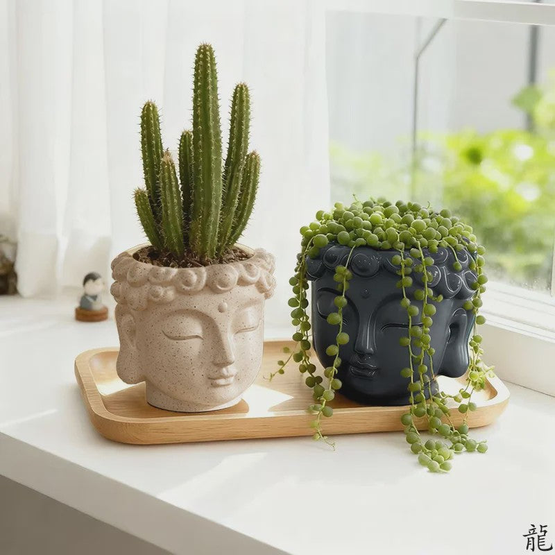 Boeddha Bloempot - Uniek Decoratief Potje voor Planten
