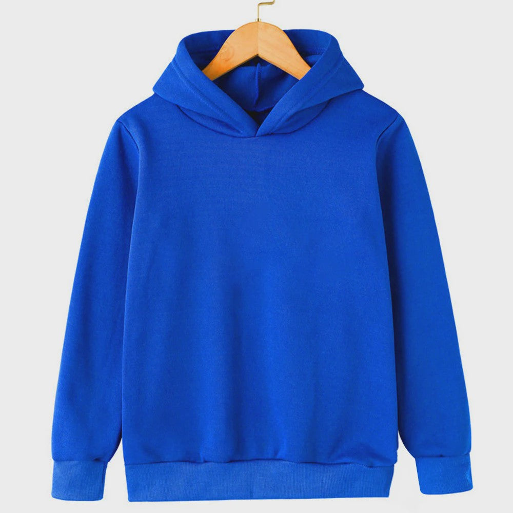 Casual Kinder Hoodie - Effen Kleur - Lente/Herfst Collectie