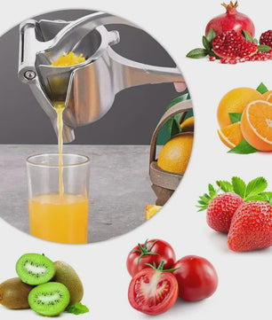 Handmatige Citruspers en Fruit Squeezer - Zwaar Uitgevoerd Metaal