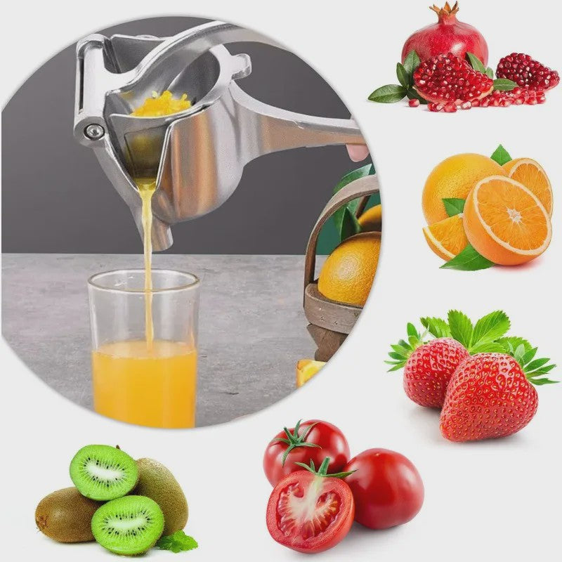 Handmatige Citruspers en Fruit Squeezer - Zwaar Uitgevoerd Metaal