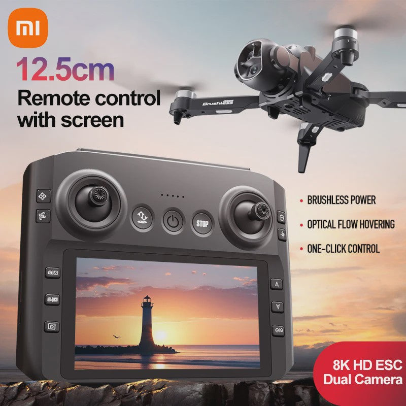 Xiaomi M7 GPS Drone met 8K HD Dual Camera, Obstacle Avoidance en Screen Remote Control