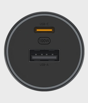 MIJIA 100W Snellader Auto Oplader met Dubbele USB-A & USB-C Poort & 5A Kabel
