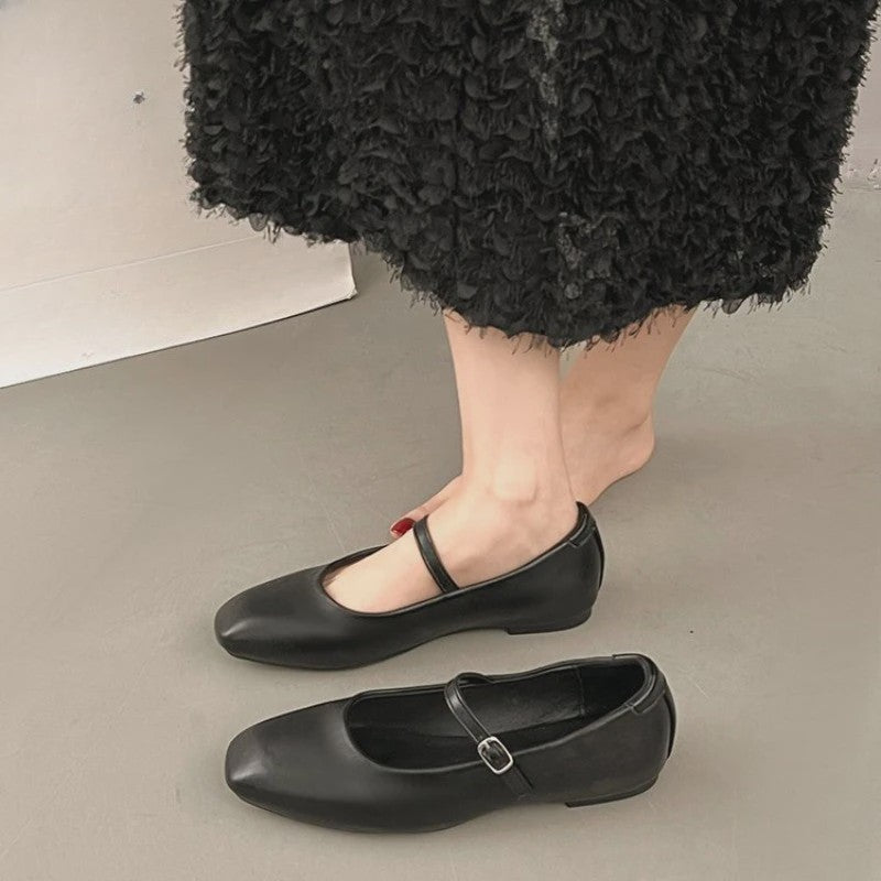 Dames Ballerina's met Panterprint - Comfortabele Loafers met Ronde Neus