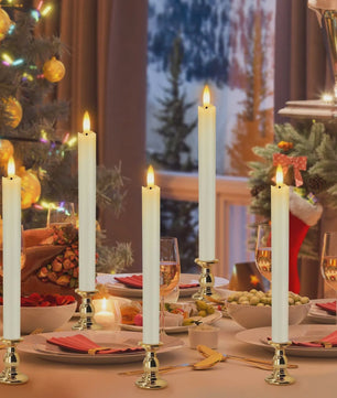Set LED Kaarsen 12-120 Stuks - Flakkerend Vlam Effect, Afstandsbediening, Batterij, Decoratie