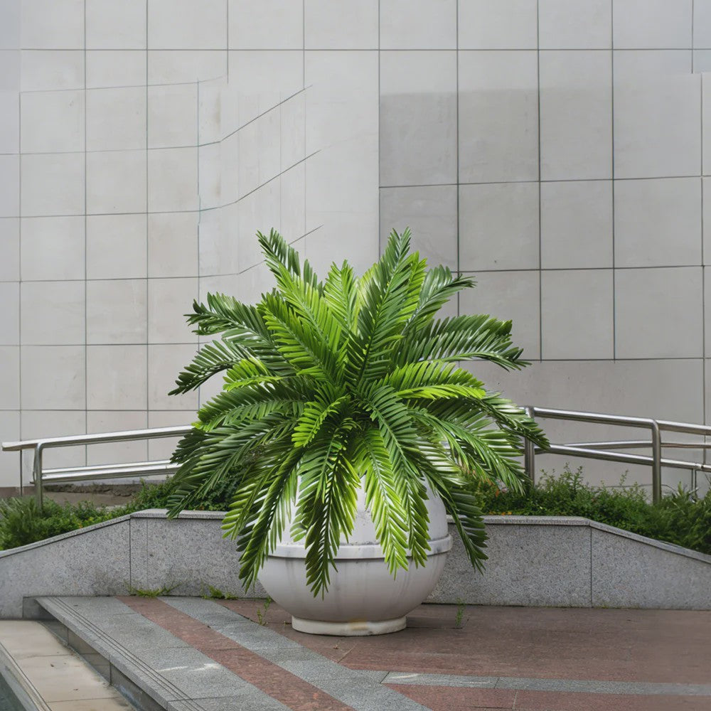 Kunst Kokospalm 45cm - Levensechte Tropische Kunstplant voor Huis & Tuin