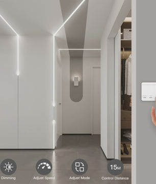 Smart WS2811 LED Strip Verlichting - 5M/10M Kit met Water Effect en Instelbare Snelheid