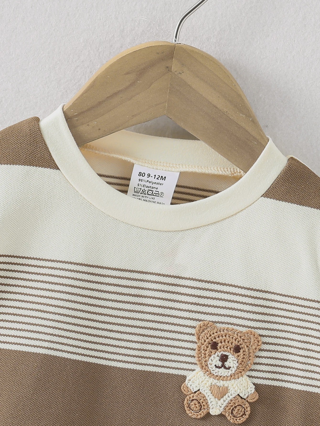 Zomerse Baby Set: Ademend Gebreid T-shirt & Short Outfit (2-delig) voor Jongens & Meisjes