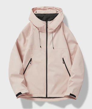 Unisex Waterdichte Ademende Outdoor Jas met Capuchon - Sport & Wandelen