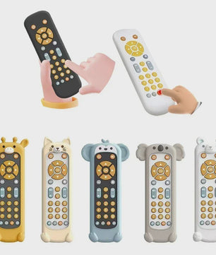 Interactieve Baby Afstandsbediening Speelgoed met Muziek & Licht - Leerzaam Speelgoed voor 1-3 Jaar