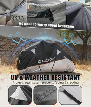 Waterdichte Heavy Duty UTV Cover voor 2-zitter Can-Am X3, Kawasaki KRX1000, Honda Talon, RZR XP1000 - 420D Materiaal