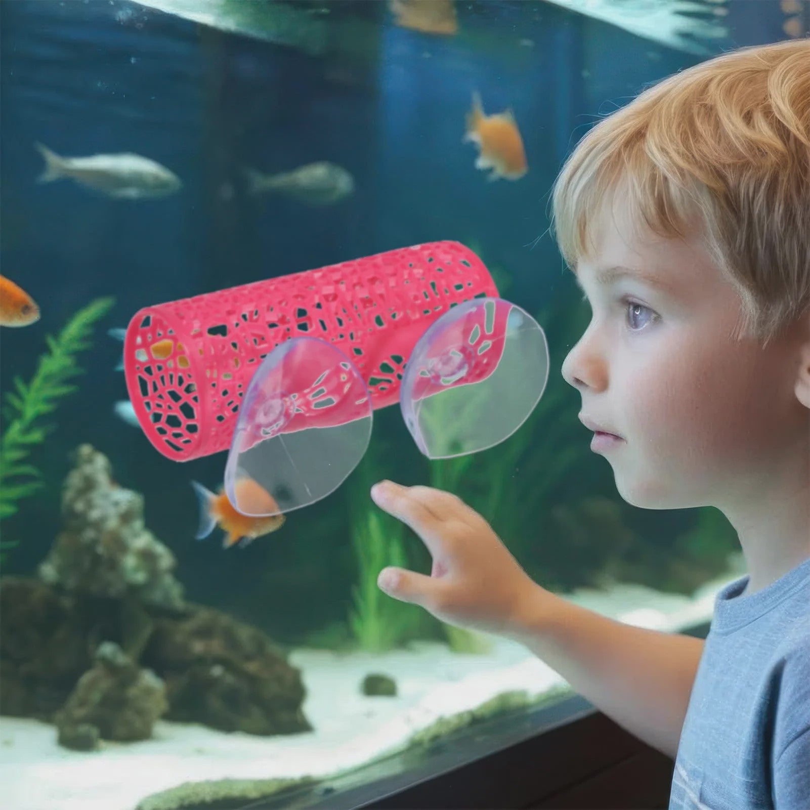 Aquarium Vis Tunnel Speelgoed - Betta & Guppy Hideout & Speeltuin