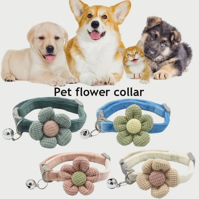 Verstelbare Katoenen Honden- en Kattenband met Strikje - Perfect voor Feestelijke Gelegenheden en Dagelijks Gebruik