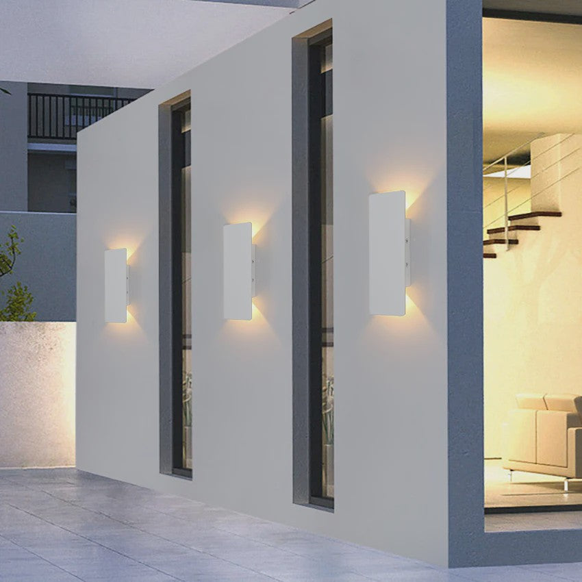 Waterdichte LED Wandlamp Buiten - Aluminium Up/Down Light - 20/41/61cm