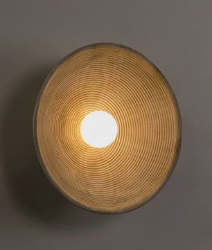 Retro Ronde Wandlamp - Stijlvolle Decoratie voor Binnen en Corridor