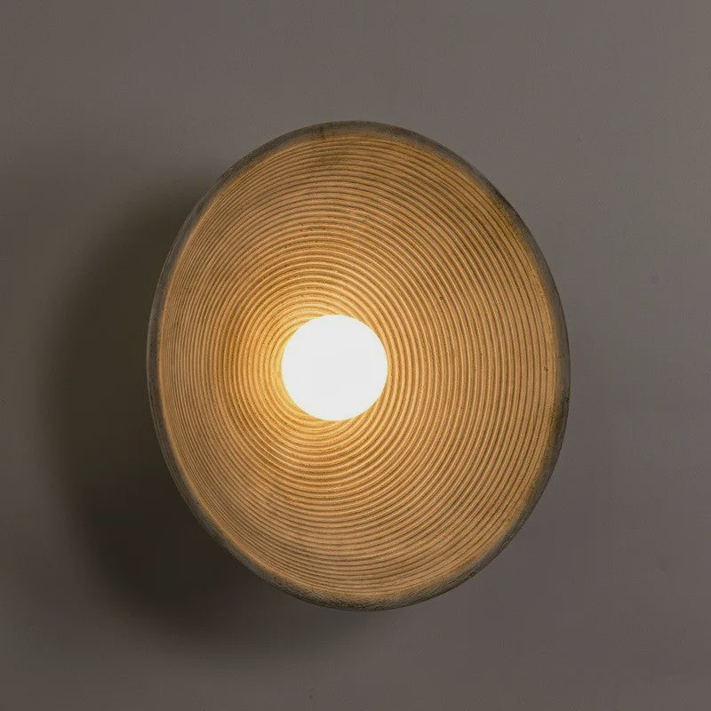 Retro Ronde Wandlamp - Stijlvolle Decoratie voor Binnen en Corridor