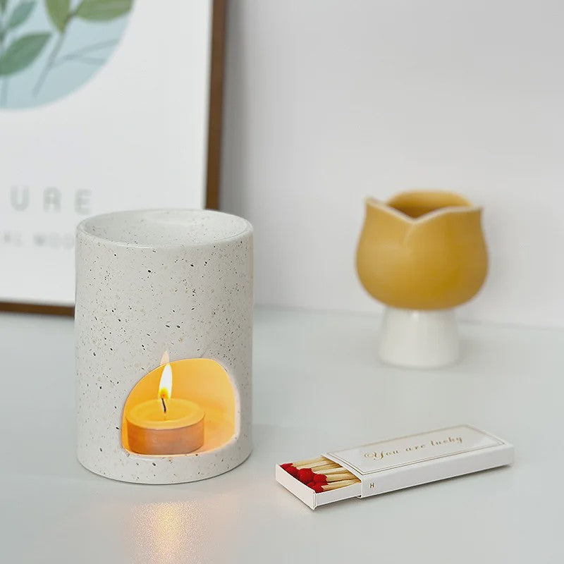 Keramische Aromatherapie Brander voor Essentiële Oliën & Wax Melts