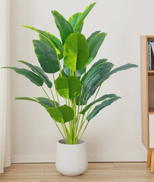 Grote Kunstpalmboom Tropisch - Realistische Nep Plant met Monstera Bladeren