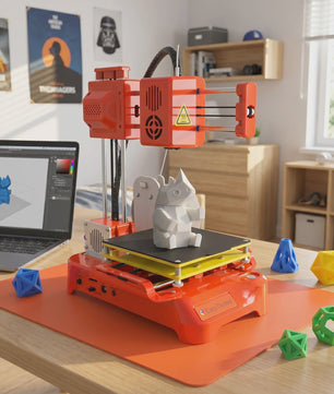 Easythreed K7 Mini FDM 3D Printer - Compact, Stil & Ideaal voor Beginners