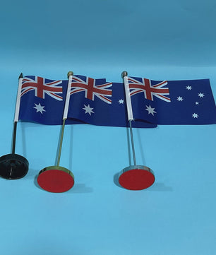 Australische Bureauvlag 14x21cm - Polyester Tafelvlag voor Kantoor
