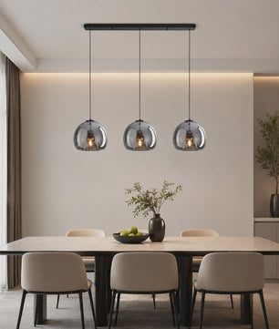 Moderne Glazen Hanglamp - Stijlvol Design voor Woonkamer, Eetkamer & Keuken