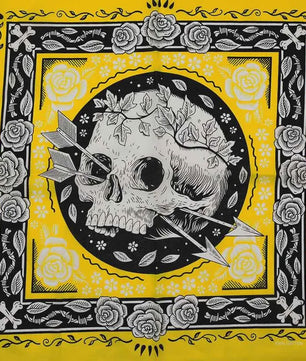 Skull Bandana Katoen - Hip Hop Stijl Hoofddoek & Accessoire