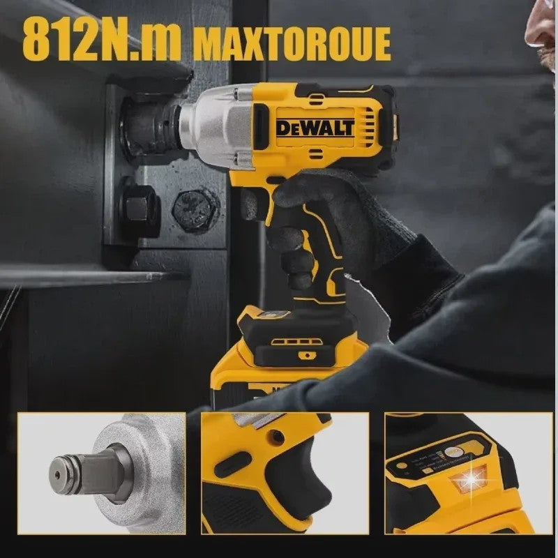 Dewalt DCF892 Slagmoersleutel 20V Brushless Accu - Krachtig en Draadloos