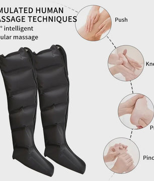 Luchtcompressie Beenmassager - Uitgebreide Versie voor Ontspanning van Benen en Voeten