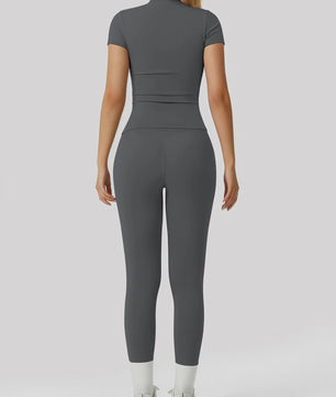 Dames Yogaset: Body-fitting Sneldrogende Sportkleding voor Fitness en Yoga