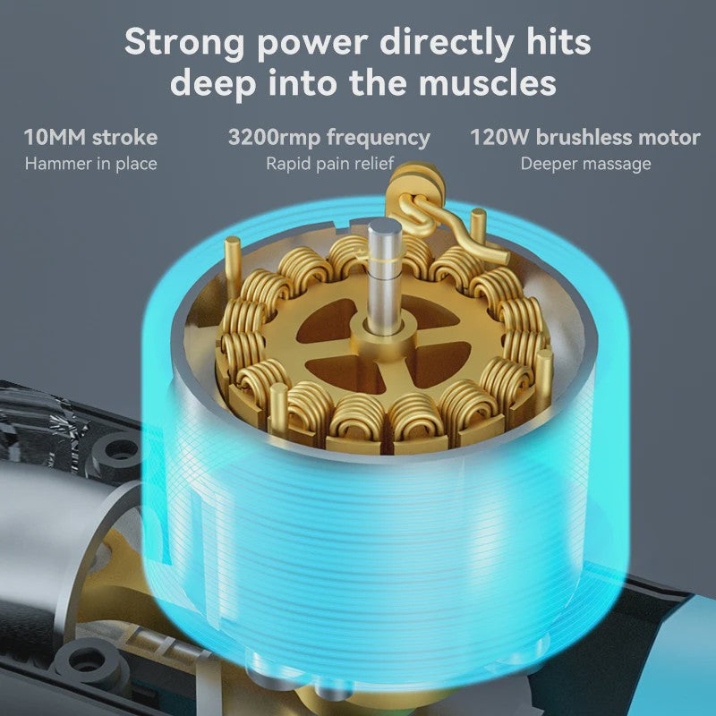 Booster M2-B Massagepistool - Krachtige Deep Tissue Percussie voor Spierherstel
