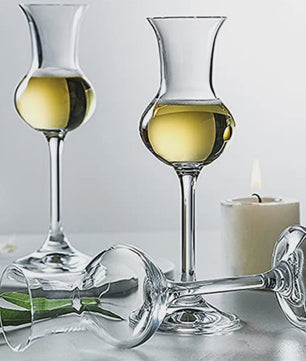 Elegante Kristallen Proefglazen - Whisky, Wijn, Likeur & Champagne