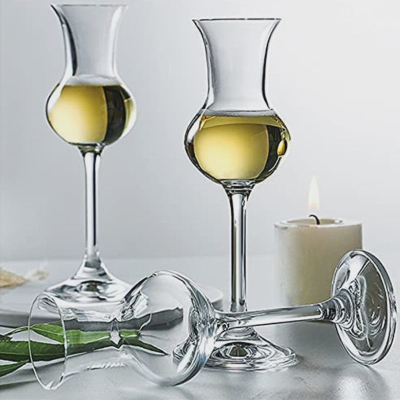 Elegante Kristallen Proefglazen - Whisky, Wijn, Likeur & Champagne