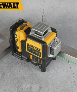 DeWalt DW089LG 12V Groene Laserwaterpas - 360° Horizontaal/Verticaal, 12 Lijnen