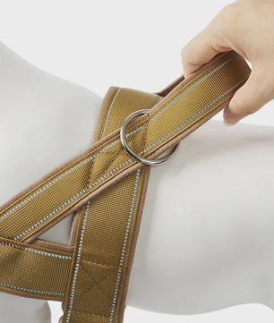 Tactisch Anti-Trek Hondentuig - Verstelbaar 1000D Nylon Vest met Handvat voor Grote Honden, Outdoor Training & Reflecterend