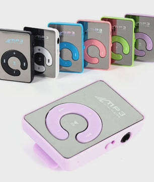 Compacte Mini MP3 Speler met Clip - Draagbare Muziekspeler voor Studenten - Ondersteunt 16GB TF Kaart