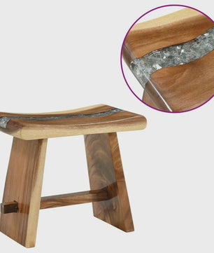Douchekruk Massief Suar Hout - Natuurlijk Design 50 x 30 x 44 cm