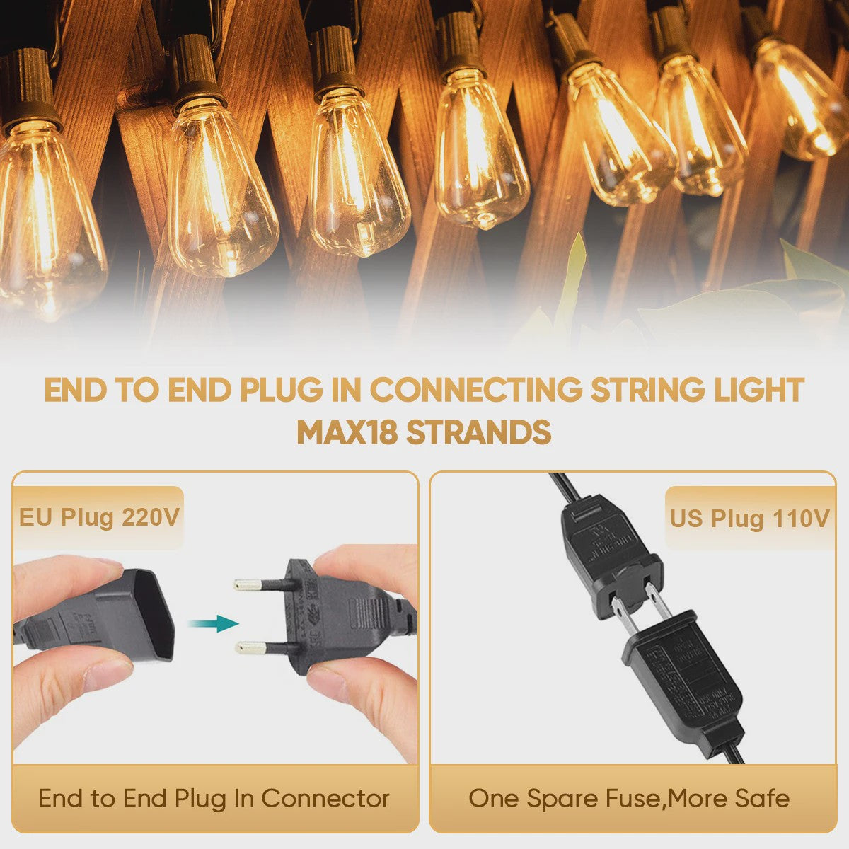 ST38 Slinger Verlichting Buiten - Waterdicht, Onbreekbaar, LED, Dimmable Tuinverlichting