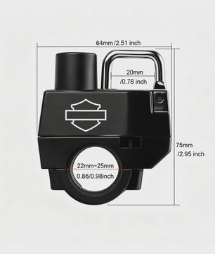 Universeel Motor Helm Slot Anti-diefstal met Beugel