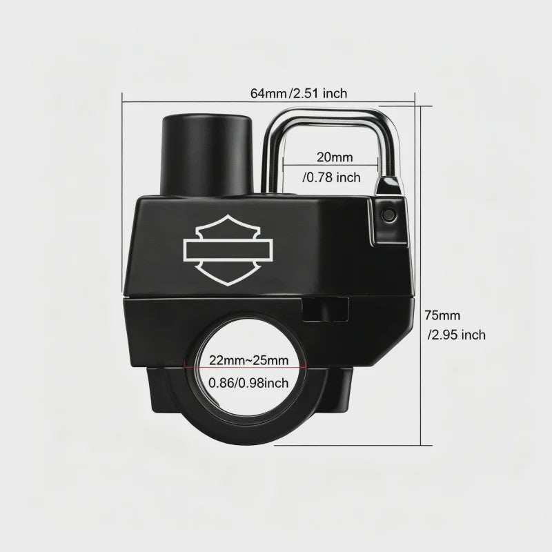 Universeel Motor Helm Slot Anti-diefstal met Beugel